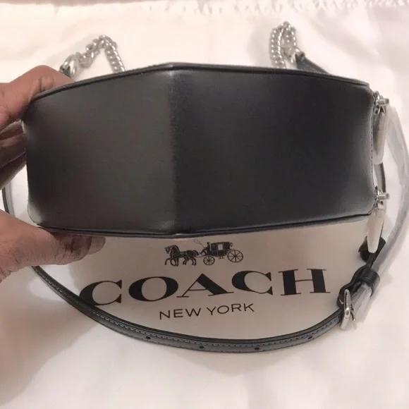 Multi Heart Crossbody Signature Canvas with Heart Print  BNWT - Picture 12 of 13